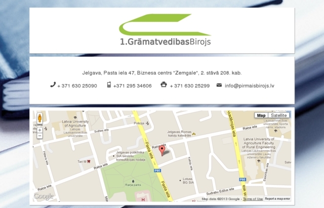 1. grāmatvedības birojs, SIA
